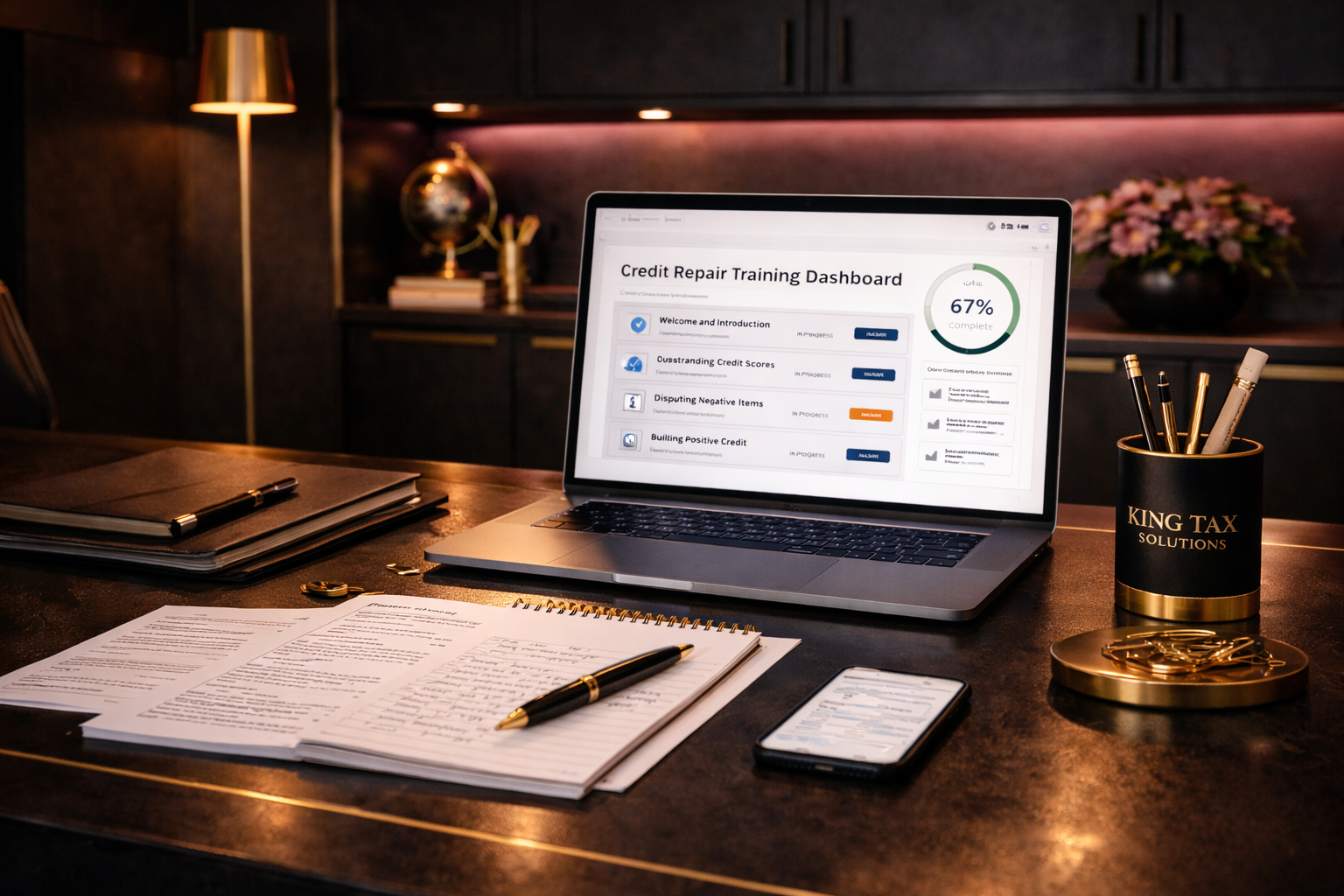 Self-paced credit training image