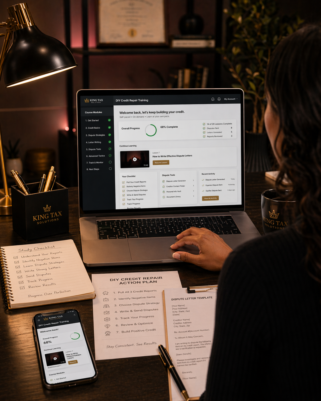 DIY credit repair image